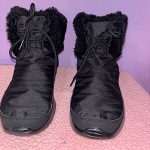 Nike Black Winter Rain Boots
